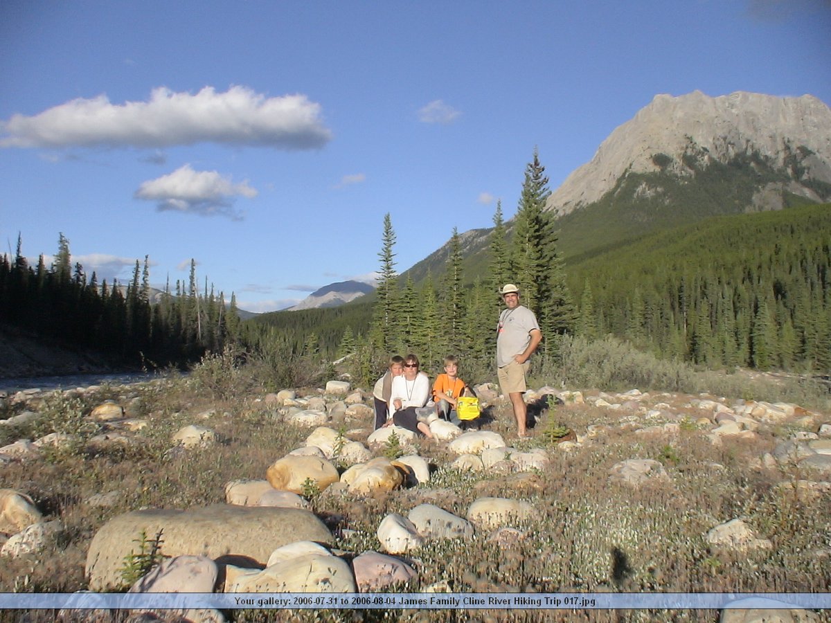 2006-07-31 to 2006-08-04 James Family Cline River Hiking Trip 017.jpg