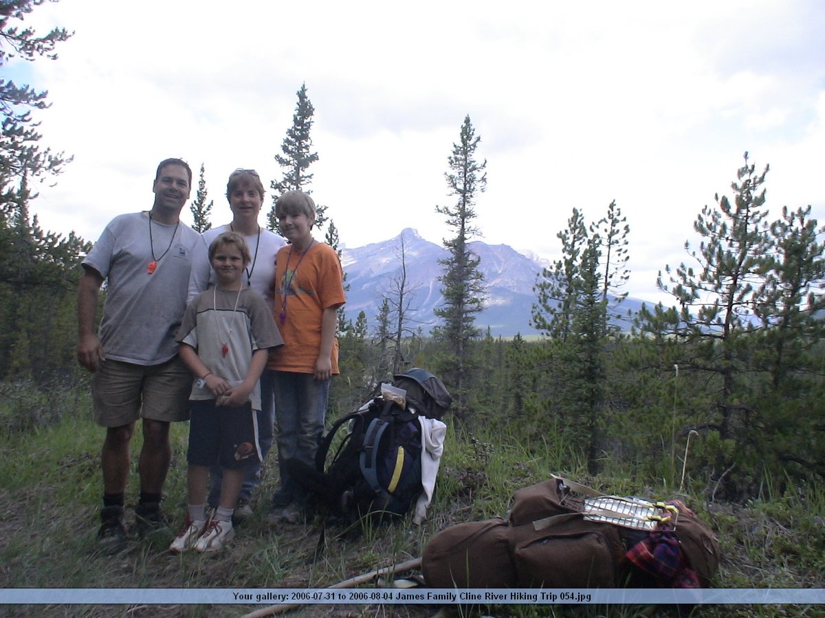 2006-07-31 to 2006-08-04 James Family Cline River Hiking Trip 054.jpg